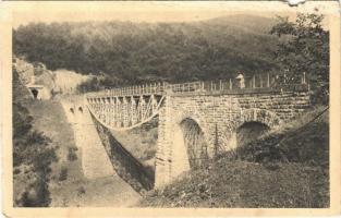 Beszkidi vasúti alagút és híd, viadukt / Zeleznicni most v prusmyku beskidském / railway tunnel and bridge (b)