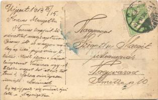 1913 Budapest IV. Újpest, Újpesti Vízművek épülete a Népszigeten. photo (fl)