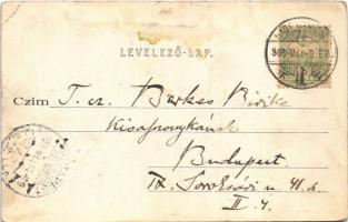 1903 Nagykanizsa, Csengery út. Fischel Fülöp kiadása (fl)