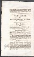 1773 Útmutató a dunai hajózásról - Anleitung für die zwote Navigations-Divisions-Direction an der Do...