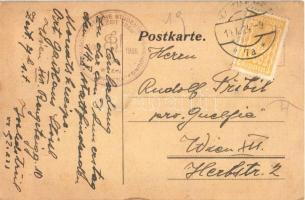 1905 Rhaetia Allzeit-Treu / Raetia. Art Nouveau s: Richter