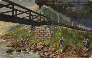 Russian armour train WWI (fl)