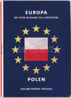 Lengyelország 1992-2004. 1g-5Zl (9xklf) forgalmi összeállítás, karton DE TIEN NIEUWE EU-LIDSTATEN (A tíz új Eu tagállam) dísztokban T:1- Poland 1992-2004. 1 Grosz - 5 Zlotych (9xdiff) coin set in cardboard DE TIEN NIEUWE EU-LIDSTATEN (The ten new EU member states) case C:AU