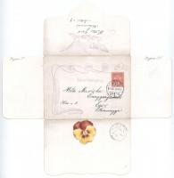 1901 Kolozsvár, Cluj; Fellegvár, Sétatéri mulató, Korcsolya csarnok, felsőbb leány iskola. Dunky Fiv...