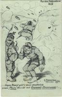 Aus dem Feldpostbrief No. 6. / WWI German military art postcard, humour. S.V.D. Nr. 1568/6. s: K. Pommerhanz (EK)