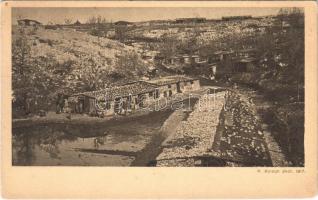 Segeti tábor / Lager Segeti. Reingewinn zugunsten der Witwen u. Waisen von Gefallenen an der Isonzofront. Verlag Isonzofonds. Feldpost 515. Serie III. / WWI Austro-Hungarian K.u.K. military camp. R. Balogh phot.