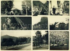 cca 1941 46 db erdélyi fotólap / Trensylvania 46 photo postcards