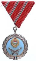 1957. Szolgálati Érdemérem zománcozott kitüntetés mellszalagon T:1- NMK.: 618.