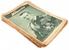 1942-1944 Magyar Erő. Nyírő József képes hetilapjának kb. 50 száma, közte több sérült, szakadt, és rongyos is. Gazdag képanyaggal illusztrált.