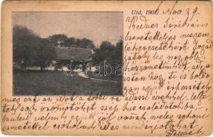 1900 Uzd, Uzdborjád (Sárszentlőrinc); uradalmi villa (EK)