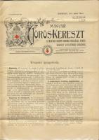 1911 Magyar Vöröskereszt egylet közlöny borítékkal / Red cross newspaper