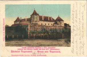 1902 Fogaras, Fagaras; Apaffy fejedelem kastélya a XIV. századból. A. Wazek, Jos. Drotleff / castle (EK)