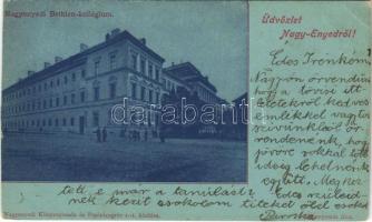 1900 Nagyenyed, Aiud; Bethlen kollégium / boarding school (EK)