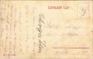 Osztrák-magyar katonai cipész műhely, csizmák javítása. B.J.B. kiadása / WWI Austro-Hungarian K.u.K....