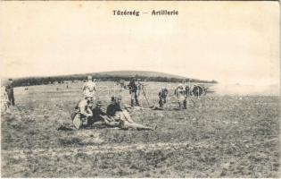 1915 Tüzérség / Artillerie / WWI Austro-Hungarian K.u.K. military, artillery (EK)