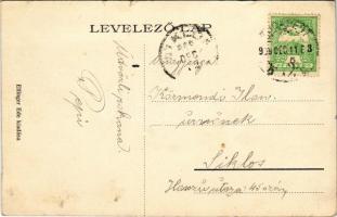 1909 Abrakolás. Ellinger Ede kiadása / Austro-Hungarian K.u.K. military, lunch in the canteen (vágot...