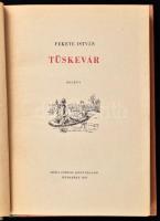 Fekete István: Tüskevár. Szecskó Tamás rajzaival. Bp., 1957, Móra Ferenc. Első kiadás! Kiadói félvás...