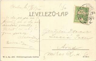 1910 Békéscsaba, Vasút utca, Városi színház, könyvnyomda. W.L. Bp. 4030