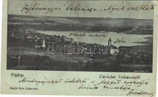 1902 Velence, tájkép. Kron Zsigmond kiadása