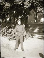 II. világháborús repülős katonák, 6 db negatív kocka