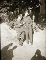 II. világháborús repülős katonák, 6 db negatív kocka