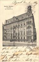 1911 Budapest VII. Maller Sándor bérháza. Aréna út 66. (mai Dózsa György út)