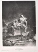 cca 1890-1900 Zichy Mihály (1827-1906), össz. 5 db részben erotikus illusztráció: Don Juan, Byron kö...