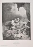 cca 1890-1900 Zichy Mihály (1827-1906), össz. 5 db részben erotikus illusztráció: Don Juan, Byron kö...