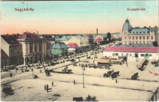 1913 Nagykőrös, Kossuth tér, piac
