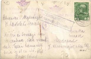 Első világháborús osztrák-magyar katonai tábori kórház. Beteg látogatás délután 2-4-ig / WWI K.u.K. ...