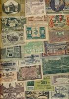 Ausztria 1920-as évek eleje 450db szükségpénz, kevés duplával T:I (többnyire), II (kevés)