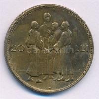 Románia 1930H 20L Ni-sárgaréz "I. Mihály" Heaton T:2
Romania 1930H 20 Lei Ni-Brass "...