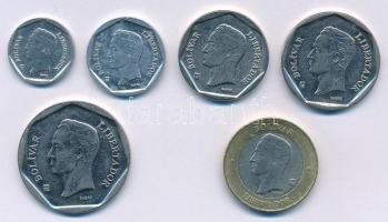 Venezuela 1999-2005. 10B-1000B (6xklf) T:1-,2
Venezuela 1999-2005. 10 Bolívares - 1000 Bolívares (6...