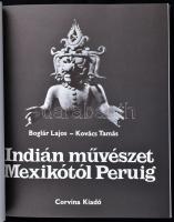 Boglár Lajos-Kovács Tamás: Indián művészet Mexikótól Peruig. Bp.,(1983),Corvina. Kiadói egészvászon-...