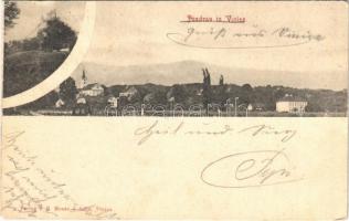 1899 (Vorläufer) Vinica, várromok / castle ruins (EK)