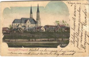 1902 Vinga, templom / church (EB)