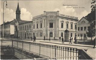 Besztercebánya, Banská Bystrica; Erzsébet templom és zárda. Havelka József kiadása / church and nunnery