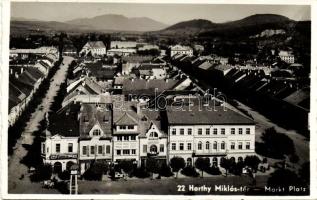 Beszterce Horthy Miklós square photo