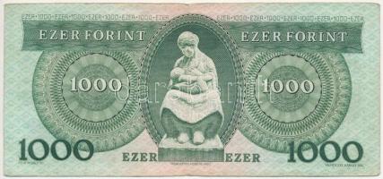 1983. november 10. 1000Ft "C 61182704" T:III 
Adamo F45.1