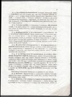 1850 Szabályok a levélbér s annak levéljegyek által leendő beszedése iránt. Az első bélyeg díjszabás...