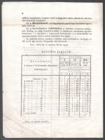 1850 Szabályok a levélbér s annak levéljegyek által leendő beszedése iránt. Az első bélyeg díjszabás...
