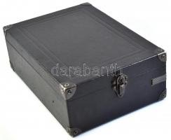 Hordoztató gramofon tölcsér nélküli kivitel, komplett, működő, jó állapotban 42x29 cm