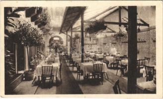 1943 Kassa, Kosice; Lőcsei Ház éttermei, belső. Tulajdonos: Motsidlovszky Antal / restaurant interior