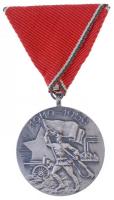 1959. Tanácsköztársasági Emlékérem ezüstözött Br kitüntetés, mellszalaggal T:1- NMK 701.
