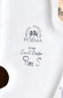 Poema Artistic porcelain Emil Cretu: Lantos, biszkvit porcelán, kézzel fetsett jelzett, hibátlan m: ...