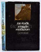 Jan Kozák: A tajgán vadásztam. Fordította: Hubik István. Budapest, 1977, Gondolat. Kiadói egészvászon kötésben, szakadozott papír védőborítóban.