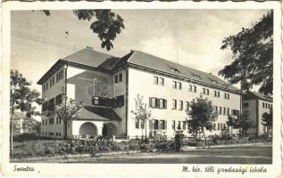1943 Szentes, M. kir. téli gazdasági iskola