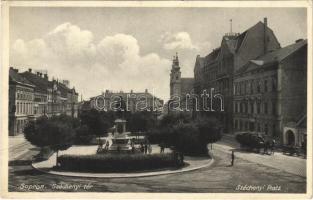 Sopron, Széchenyi tér és szobor