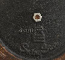 Swingstar fém hamuzó, talppal, jelzett az alján, kopott, rozsdás, foltos. m: 65 cm