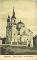 1930 Temesvár, Timisoara; Biserica Romana / Román templom. Moravetz kiadása / Romanian Orthodox church (EK)